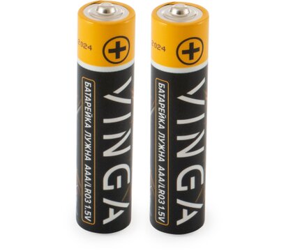 Зображення 2 Батарейка Vinga VJABAAA2 AAA LR03 Alkaline 2шт.