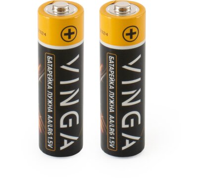 Зображення 2 Батарейка Vinga VJABAA2 AA LR6 Alkaline 2шт.