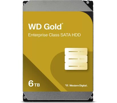 Зображення 2 HDD Western Digital Gold 6TB 7200rpm 256MB Buffer 3.5 SATA III — WD6004FRYZ