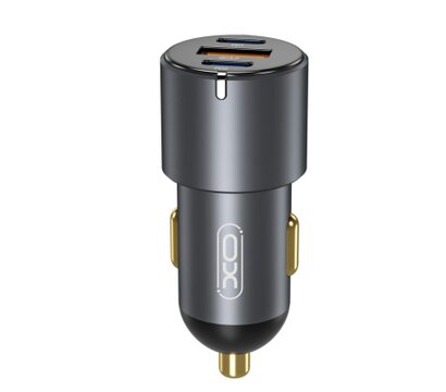 Изображение 3 Зарядное устройство XO CC45 1 USB QC 3.0 + 2 Type-C PD (60W) Black — XO-CC45-BK