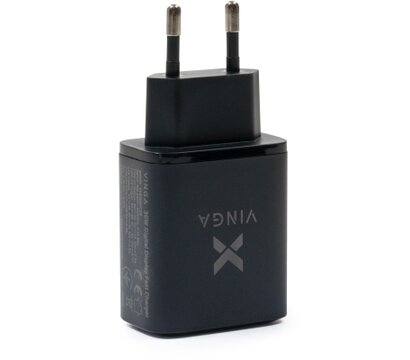 Зображення 4 Зарядний пристрій Vinga 2xUSB-C PD30W + USB-A QC30W Display 30W Max — VCR30ACCDB