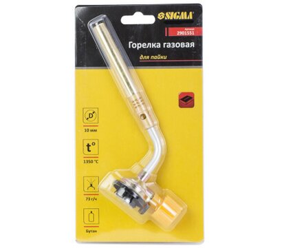 Зображення 5 Газовий паяльник Sigma 10мм - 2901551