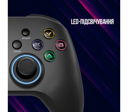 Зображення 5 Геймпад Lorgar TRIX-510 PC iOS13 Android PS3 Bluetooth Black — LRG-GP510