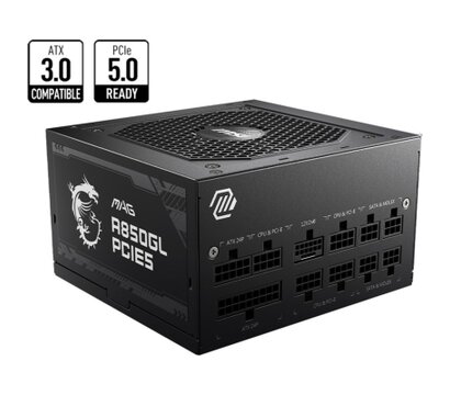 Зображення 2 Блок живлення MSI MAG A850GL PCIE5 850W
