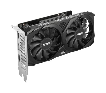 Зображення 3 Відеокарта MSI GeForce RTX3050 Ventus 2X E OC (6144MB, GDDR6, 96bit) — RTX 3050 VENTUS 2X E 6G OC