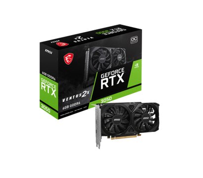 Зображення 5 Відеокарта MSI GeForce RTX3050 Ventus 2X E OC (6144MB, GDDR6, 96bit) — RTX 3050 VENTUS 2X E 6G OC