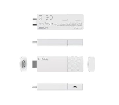 Изображение 3 HD медиаплеер Strong Google TV Stick 4K AIR Wi-Fi