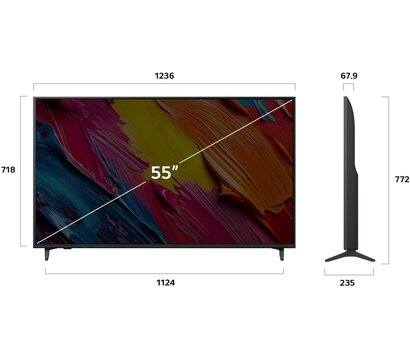 Зображення 4 Телевізор LG 55QNED70A6A 4K UHD (3840x2160)