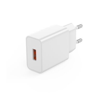 Зображення 2 Зарядний пристрій XO L127 (1USB, 3А) QC 3.0 White — L127.white