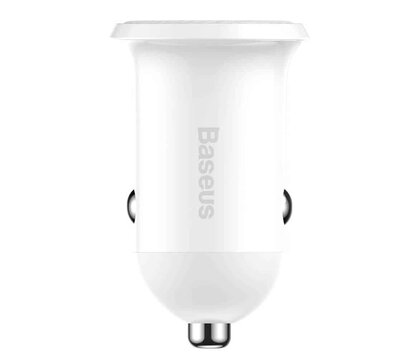 Зображення 3 Зарядний пристрій Baseus Grain Pro 4.8A 2USB White — CCALLP-02