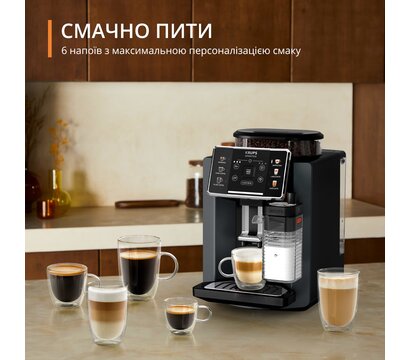 Зображення 3 Кавоварка Krups Sensation Milk M90 EA912B10