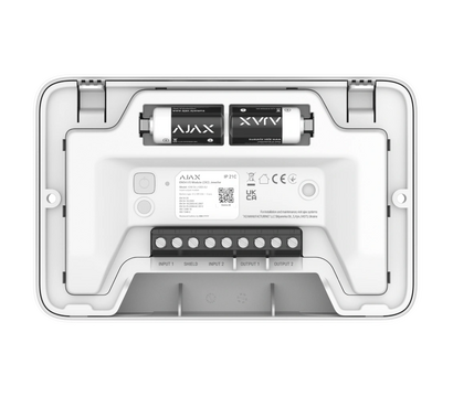 Изображение 5 Модуль адресный Ajax EN54 I/O Module (2X2) White, Цвет: белый