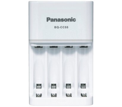 Зображення 2 Зарядка для батарейок Panasonic Smart-Quick Charger + Eneloop AA/HR06 4 шт. - K-KJ55MCD40E 1.2V
