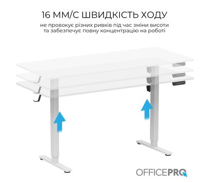 Зображення 4 Стіл для геймерів OfficePro ODE1670W