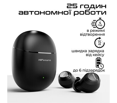 Изображение 5 Bluetooth гарнитура HiFuture OlymBuds3 Black