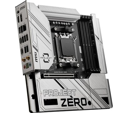 Зображення 3 Материнська плата MSI PROJECT ZERO B650M Wi-Fi (sAM5, AMD B650, PCI-Ex16)