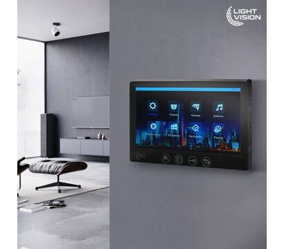 Зображення 8 Комплект відеодомофона LightVision Amsterdam FHD Black + RIO FHD (RF) White + VLC-1192WFM Graphite