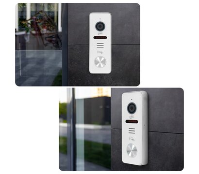 Зображення 10 Комплект відеодомофона LightVision Amsterdam FHD Black + RIO FHD (RF) White + VLC-1192WFM Graphite