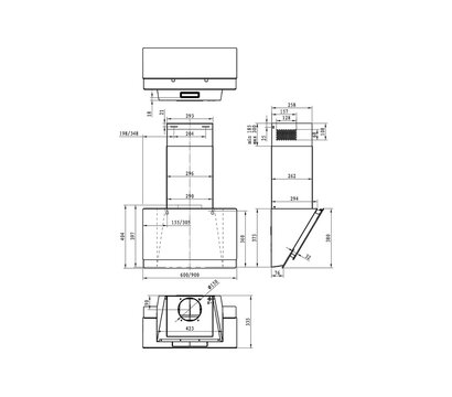 Зображення 2 Витяжка Gorenje WHI649B21S