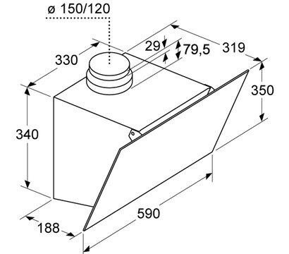 Зображення 5 Витяжка Bosch DWK63PJ20T