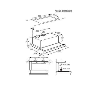 Изображение 5 Вытяжка Electrolux LFP326FB