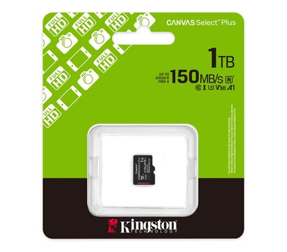 Изображение 3 Карта памяти Kingston Canvas Select Plus microSDXC 1TB UHS-I Class 10 - SDCS3/1TBSP