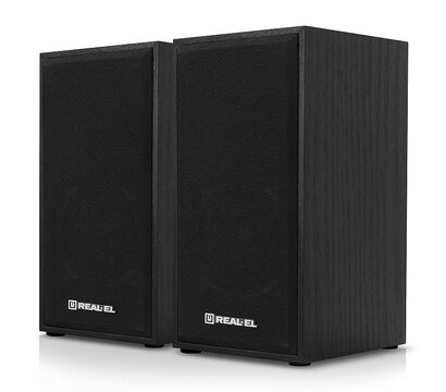 Зображення 2 Акустична система 2.0 REAL-EL S-202 Black