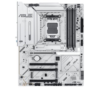 Зображення 2 Материнська плата Asus X870 Max Gaming WiFi7 White (sAM5, AMD X870)