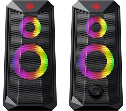 Зображення 2 Акустична система 2.0 GamePro RGB GS500 Black