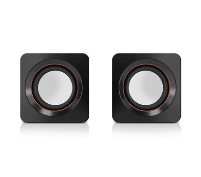 Изображение 3 Акустическая система 2.0 REAL-EL S-13 Black