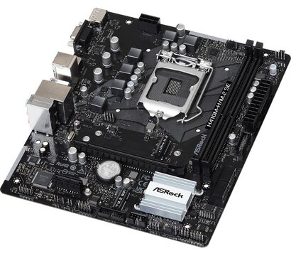 Зображення 4 Материнська плата ASRock H410M-H/M.2 SE (s1200, Intel H370, PCI-Ex16)