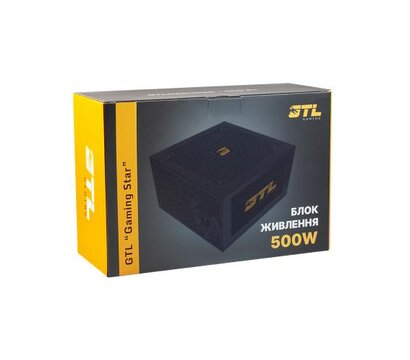 Зображення 4 Блок живлення GTL Gaming Star GTLGS500BK 500W