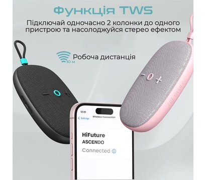 Зображення 4 Акустична система 1.0 HiFuture Ascendo 20W Matcha Green
