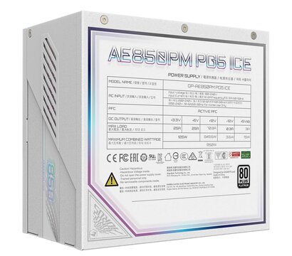 Зображення 5 Блок живлення Gigabyte GP-AE850PM PG5 ICE 850W