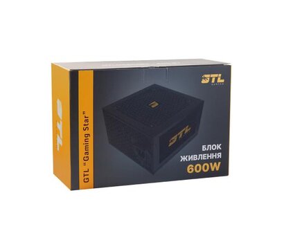 Зображення 5 Блок живлення GTL Gaming Star GTLGS600BK 600W