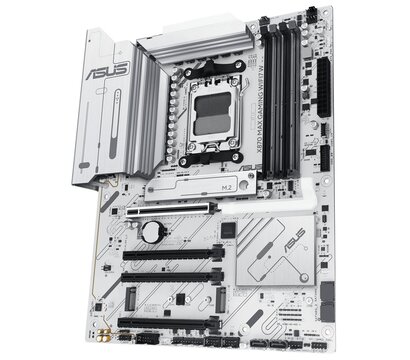 Зображення 5 Материнська плата Asus X870 Max Gaming WiFi7 White (sAM5, AMD X870)
