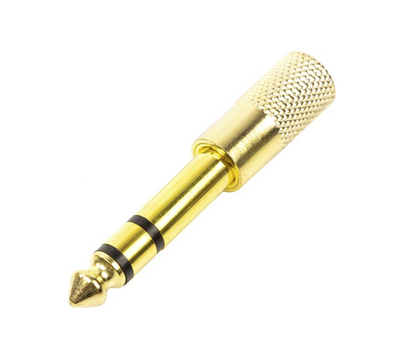 Зображення 2 Sky Sound SJ-022 (6.3 мм Jack F - 3.5 мм Jack M) GOLD