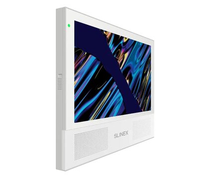 Зображення 2 Домофон Slinex Sonik 7 Cloud AI Wi-Fi White, Колір корпусу: білий