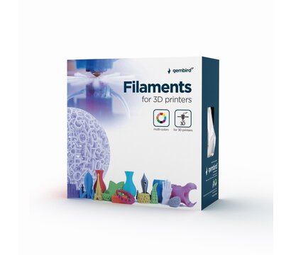 Зображення 2 Філамент пластик Gembird 3DP-PLA+1.75-02-BK