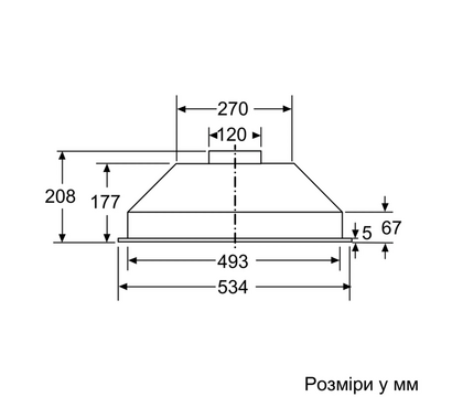 Зображення 6 Витяжка Bosch DLN53AA70