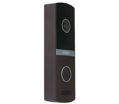 Зображення 4 Домофонна система Arny AVD-7121 White/Brown, Колір (домофон + панель): білий + коричневий