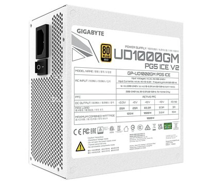 Зображення 5 Блок живлення Gigabyte GP-UD1000GM PG5 V2 ICE 1000W