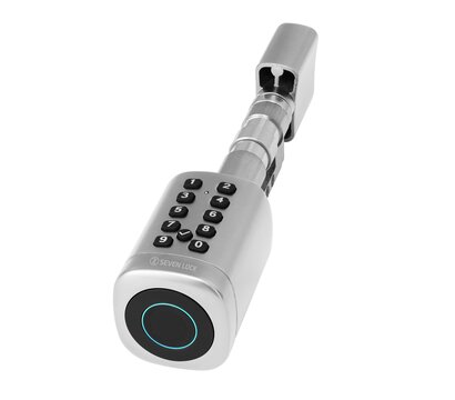 Зображення 2 Автономний замок Seven Lock SL-7773BF Silver (40-106 мм) для офісів/домів, Колір корпусу: сірий