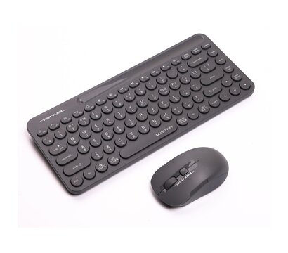 Зображення 2 Комплект мишка + клавіатура A4Tech FG3200 Air2 Grey