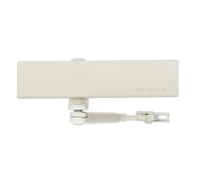 Изображение 2 Доводчик Cisa C1610.03.0.45 Professional Plus2 BC STD White до 80 кг, Цвет корпуса: белый
