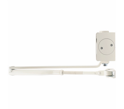 Изображение 2 Доводчик Cisa C1510.03.0.45 Professional Plus2 STD White коленная тяга, Цвет корпуса: белый