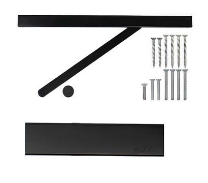 Изображение 4 Доводчик Cisa D5210.03.0.44 BC SLD HO Black до 80 кг, Цвет корпуса: черный