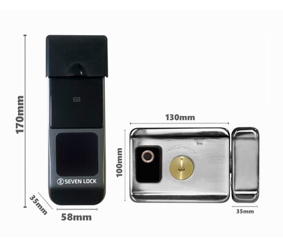 Зображення 5 Комплект СКУД Seven Lock SL-7771BF