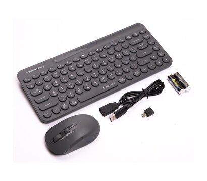 Зображення 5 Комплект мишка + клавіатура A4Tech FG3200 Air2 Grey