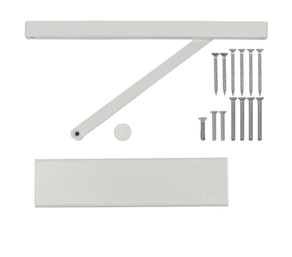 Изображение 6 Доводчик Cisa D5200.03.0.45 BC SLD White верхний, Цвет корпуса: белый